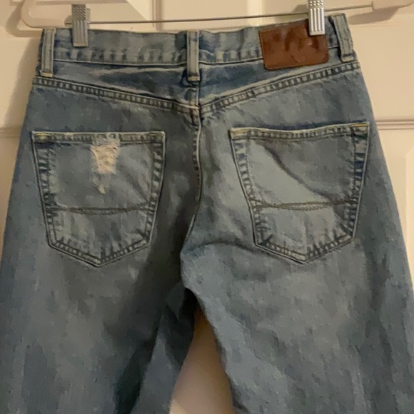 Bullhead young men’s jeans bundle. 2 blue jeans 100 percent cotton, 1 tan jeans - Picture 11 of 16